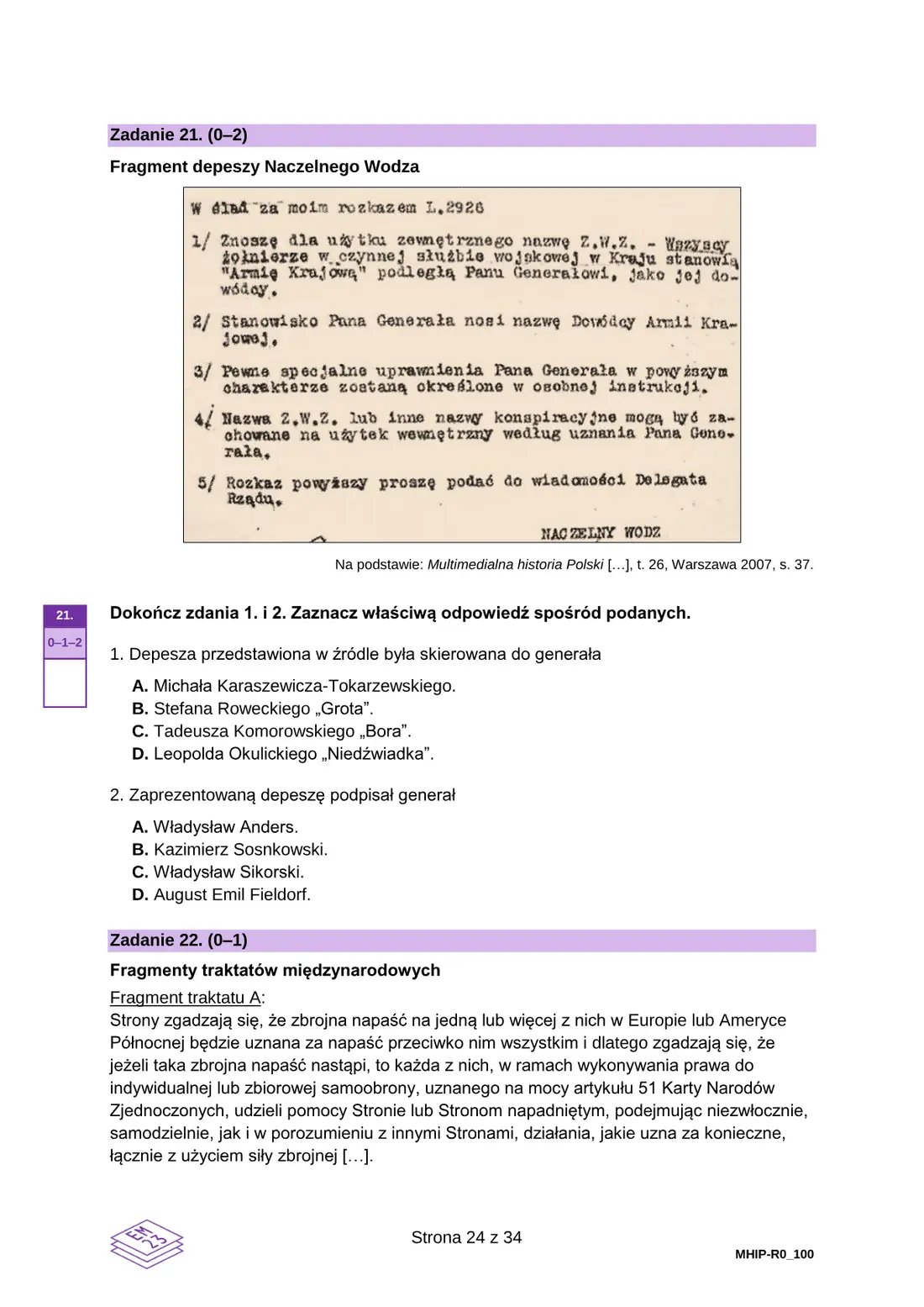 Egzamin maturalny – maj 2023 – strona 24
