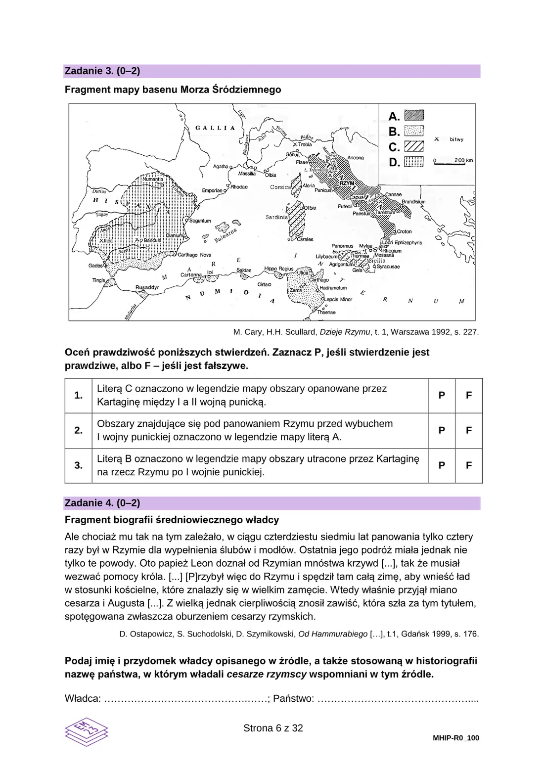 Egzamin maturalny – termin dodatkowy, czerwiec 2023 – strona 6