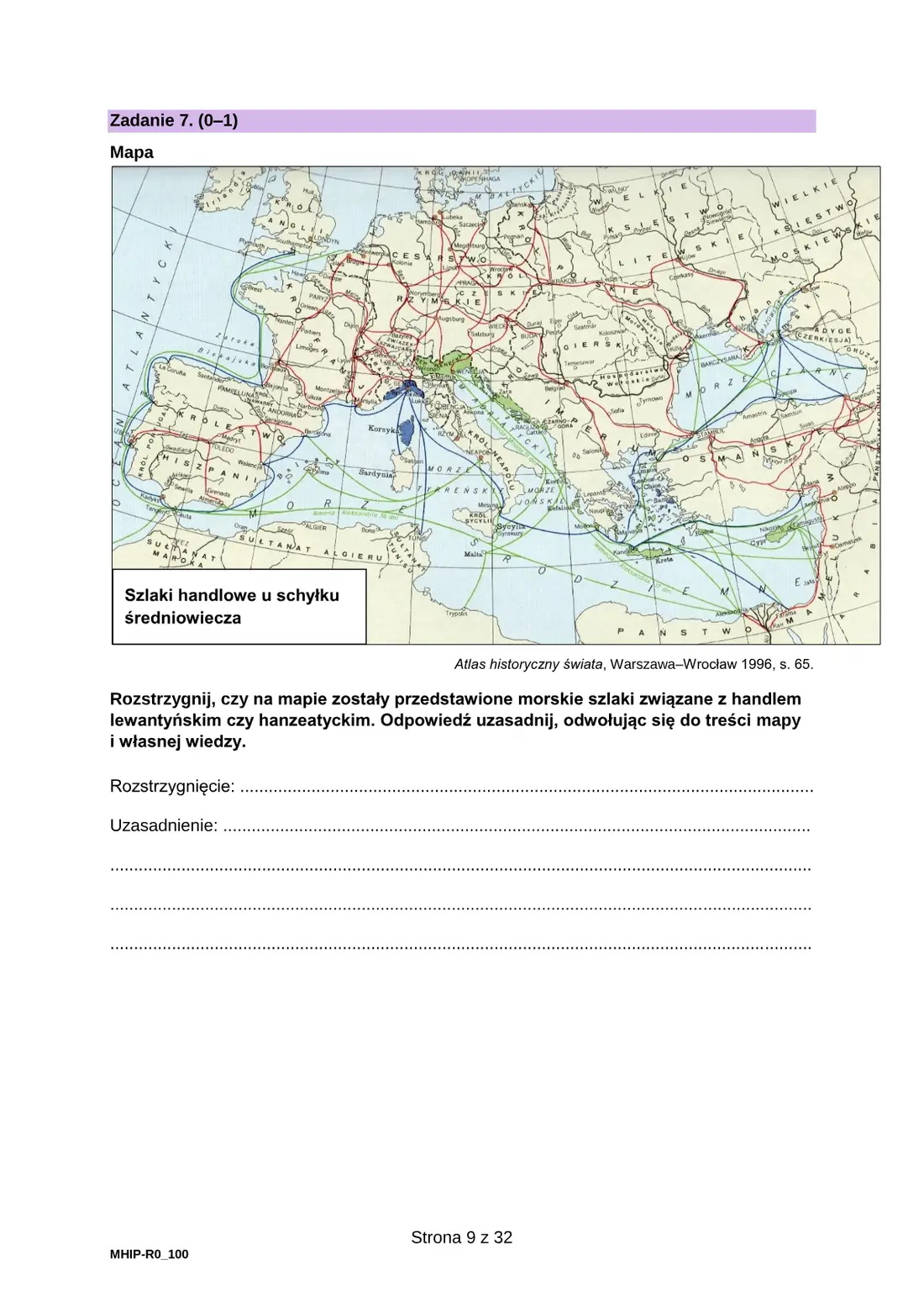 Egzamin maturalny – termin dodatkowy, czerwiec 2023 – strona 9