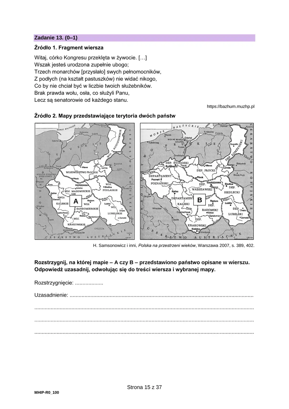 Egzamin maturalny – termin dodatkowy, czerwiec 2024 – strona 15