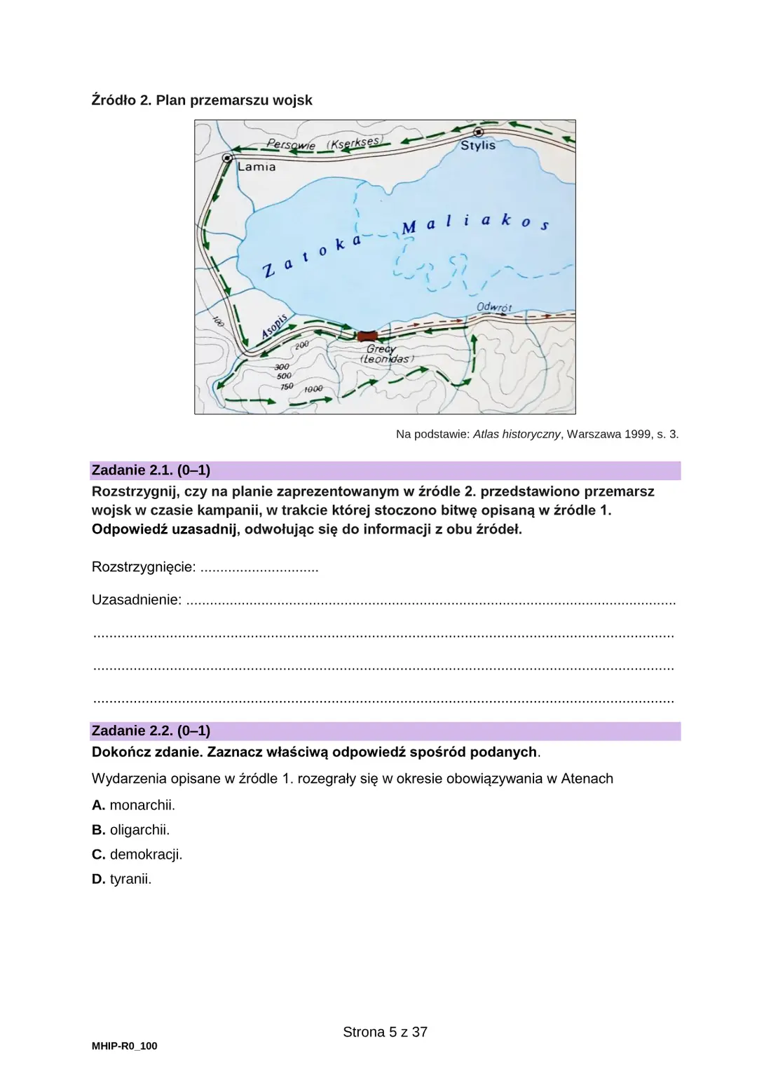 Egzamin maturalny – termin dodatkowy, czerwiec 2024 – strona 5