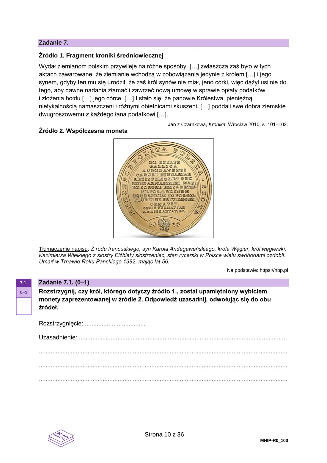 Arkusz diagnostyczny – grudzień 2024 – strona 10