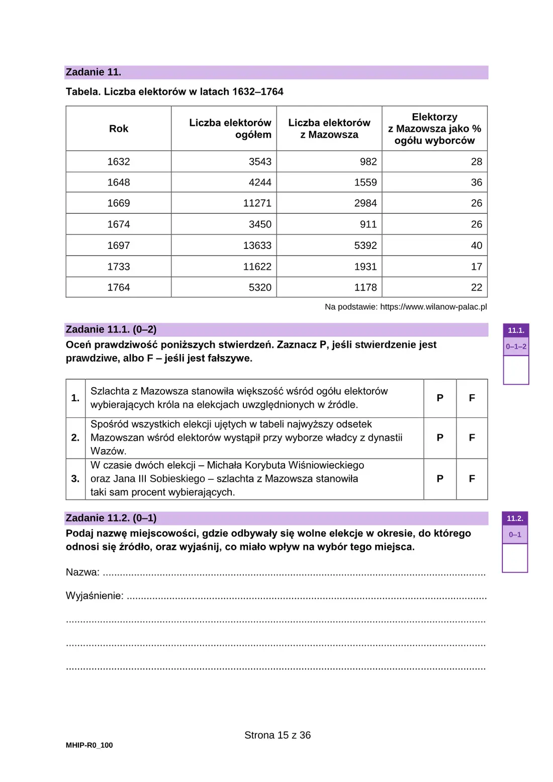 Arkusz diagnostyczny – grudzień 2024 – strona 15