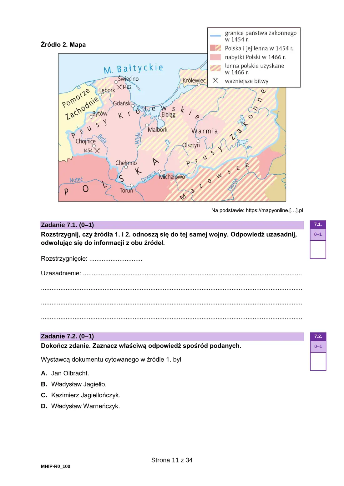 Egzamin maturalny – maj 2025 – strona 11