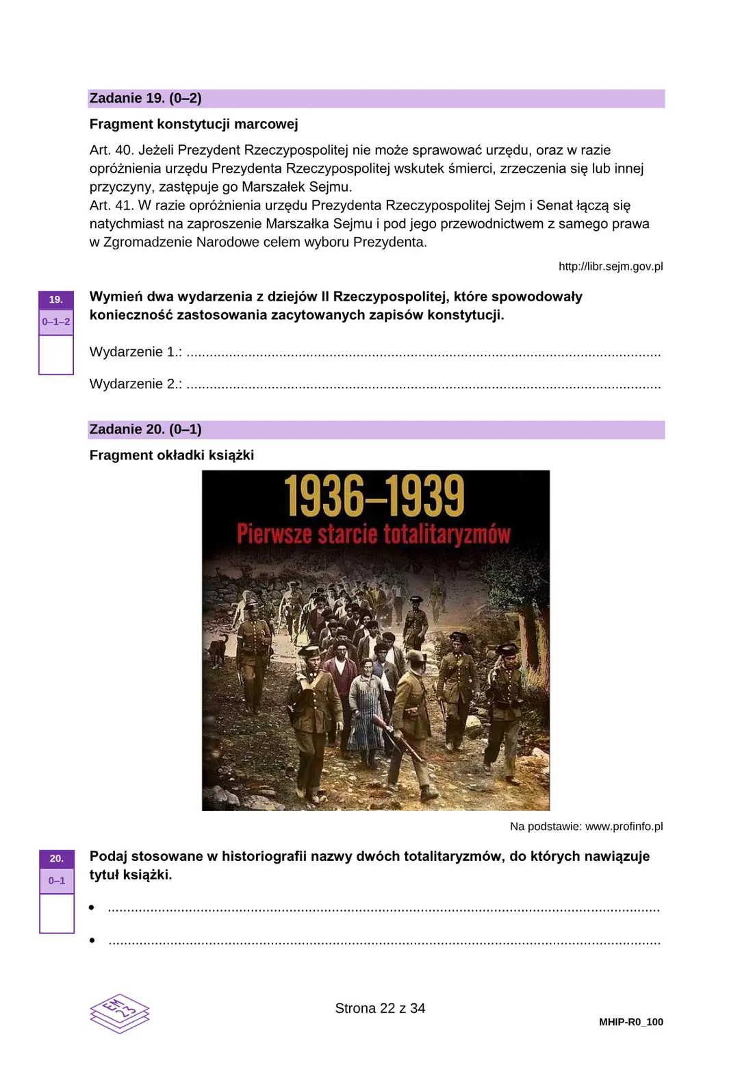 Egzamin maturalny – maj 2025 – strona 22