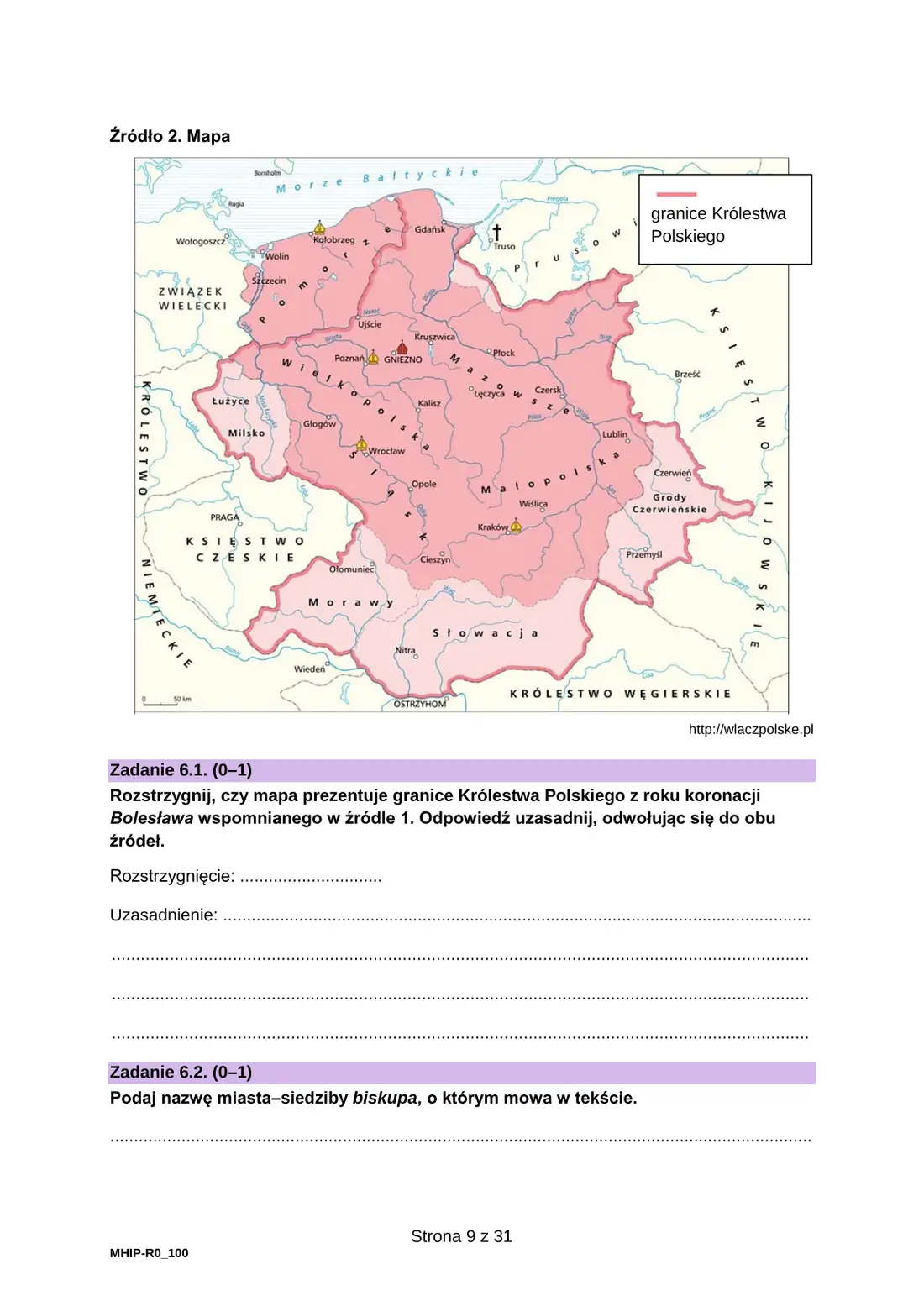 Egzamin maturalny – termin dodatkowy, czerwiec 2025 – strona 9