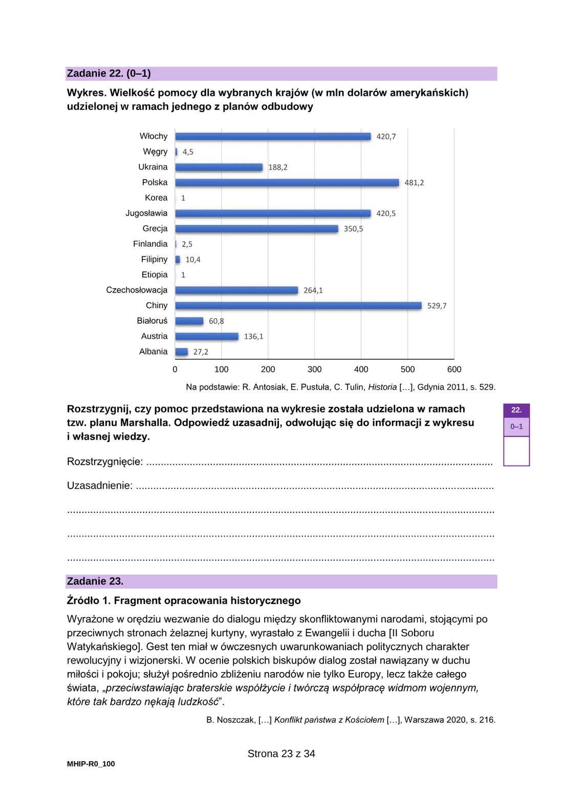 Egzamin maturalny – maj 2026 – strona 23
