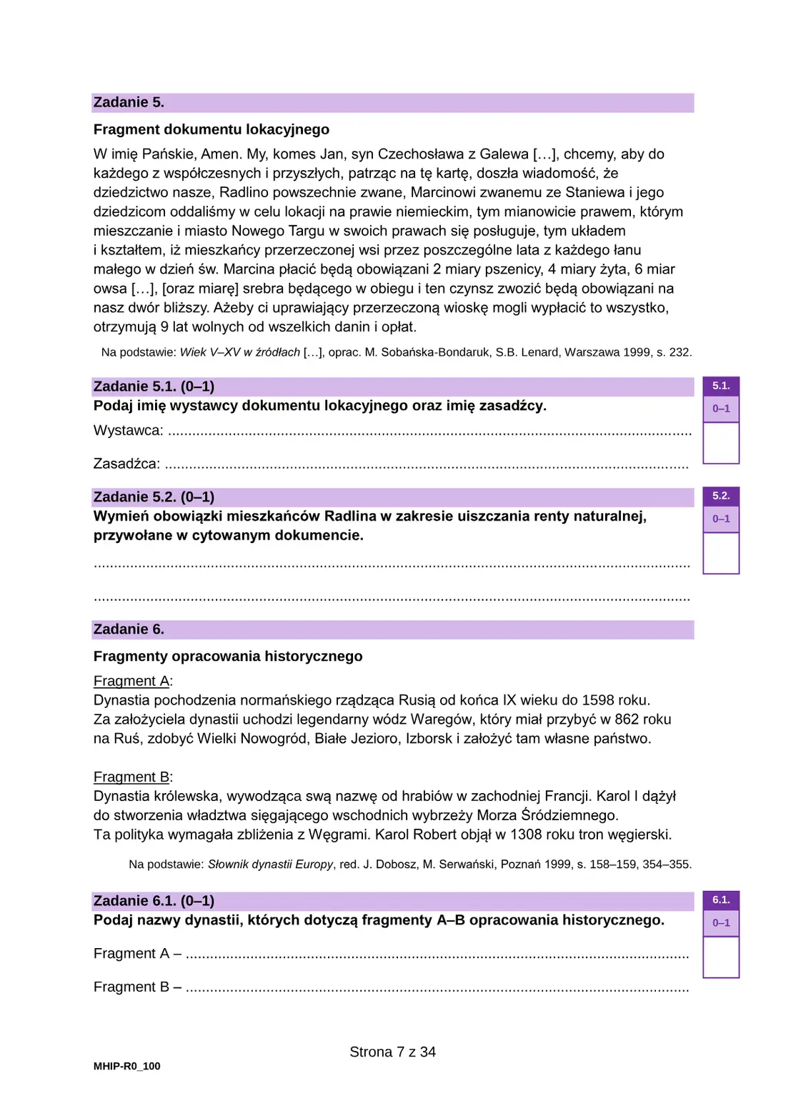 Egzamin maturalny – maj 2026 – strona 7