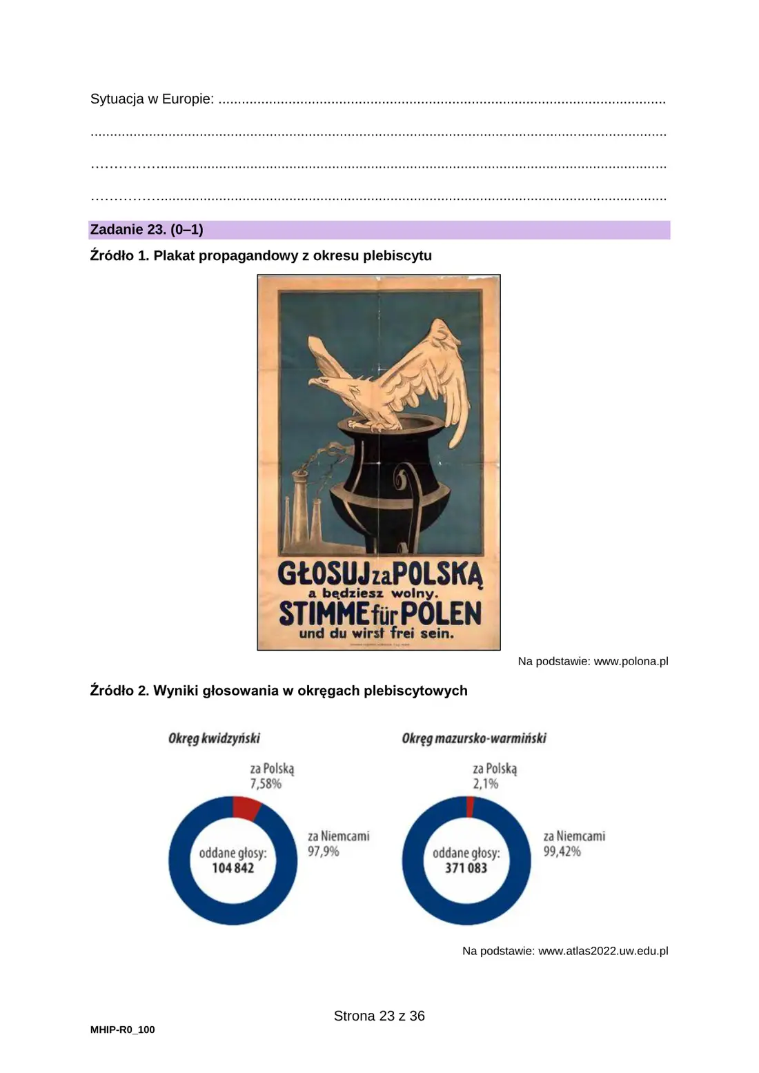 Egzamin maturalny – termin dodatkowy, czerwiec 2026 – strona 23