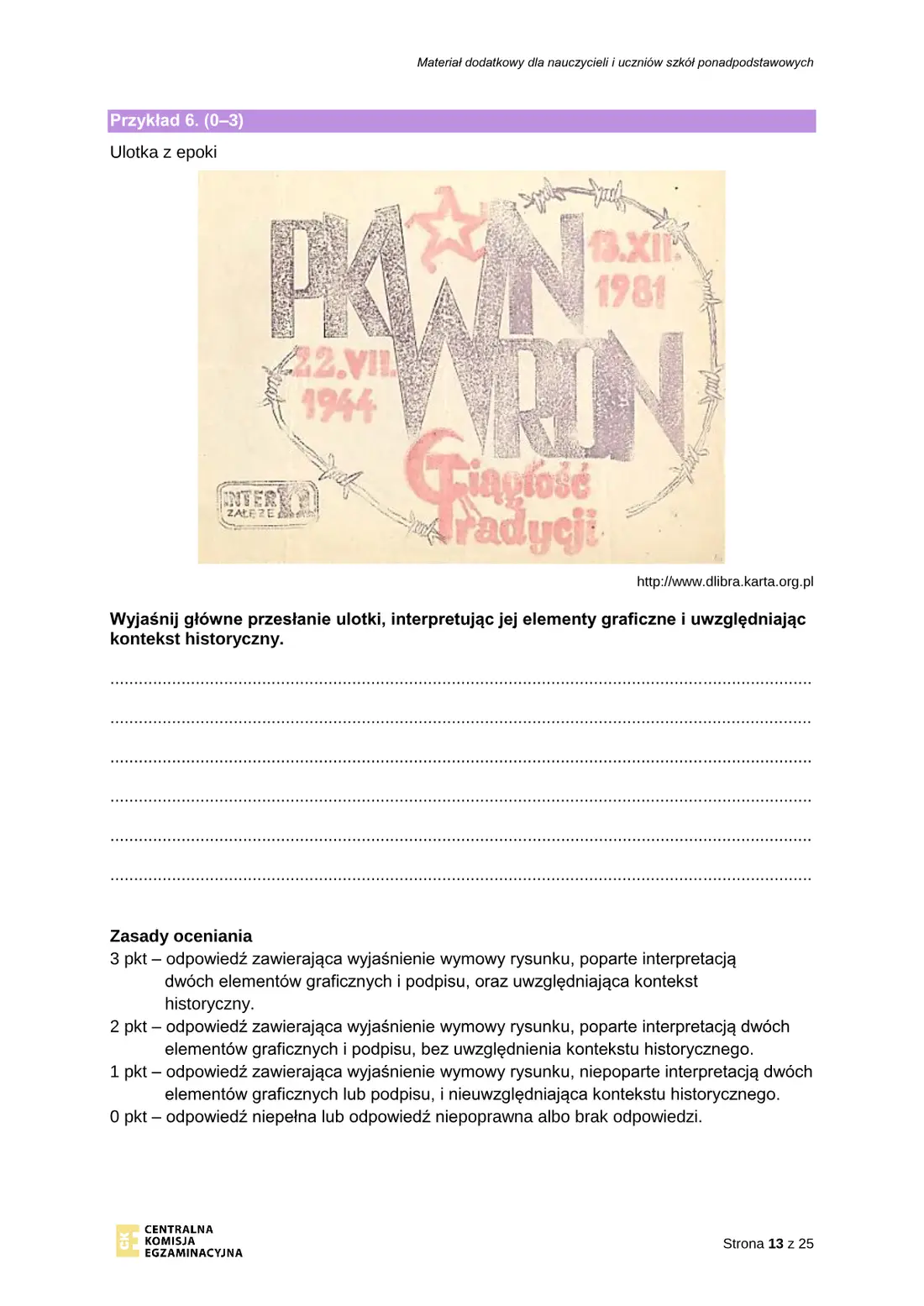 Materiał dodatkowy – źródła ikonograficzne – strona 13